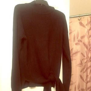 Brand new black with size tie.